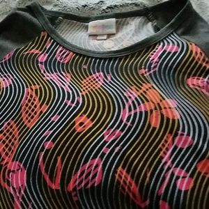 Long sleeve lularoe cotton top